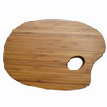 Oval Shaped Bamboo Cutting Board, Chopping Board